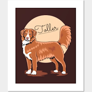 Toller Waiting For You Posters and Art